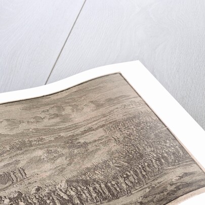 Israelites pass through the dry Jordan by Pieter Mortier