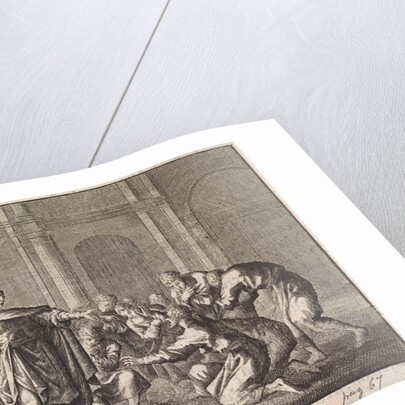 Joseph reveals himself to his brothers by Pieter Mortier