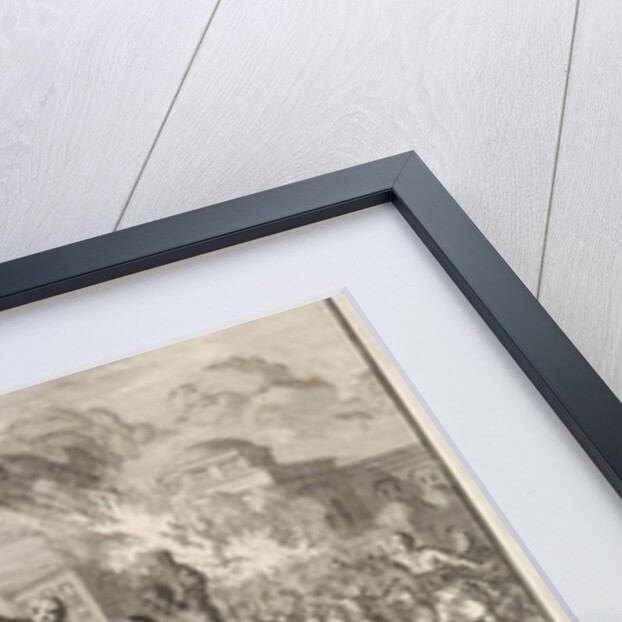 Gregory, a bishop, being ill-treated by opponents and the beheading of a monk in Constantinople by Barent Visscher