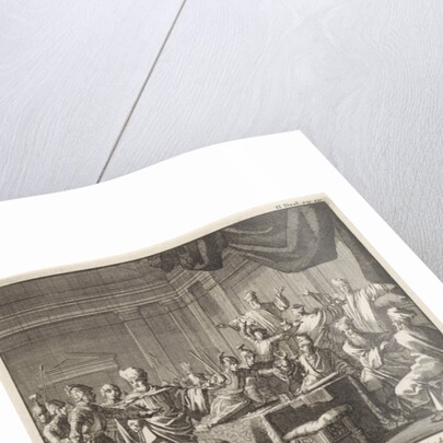 Arrest of some bishops at the order of Bishop Dioscorus of Alexandria and their imprisonment by Barent Visscher