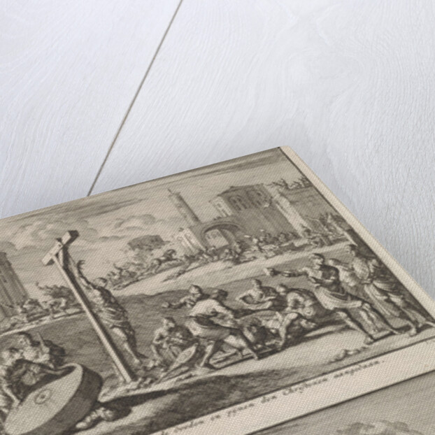 Martyrdom of the early Christians and the martyrdom of Saint Julian by Barent Visscher