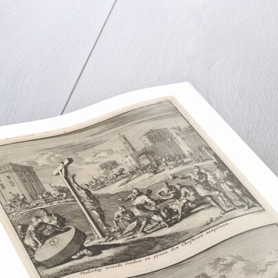 Martyrdom of the early Christians and the martyrdom of Saint Julian by Barent Visscher