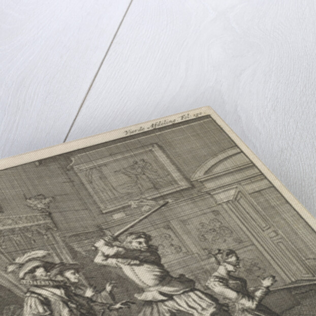 Joachim von Carpzov orders his wife's beheading by Jan Luyken