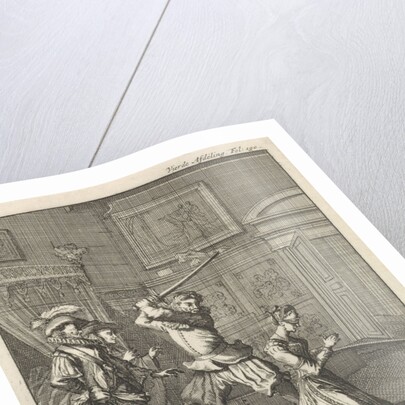 Joachim von Carpzov orders his wife's beheading by Jan Luyken