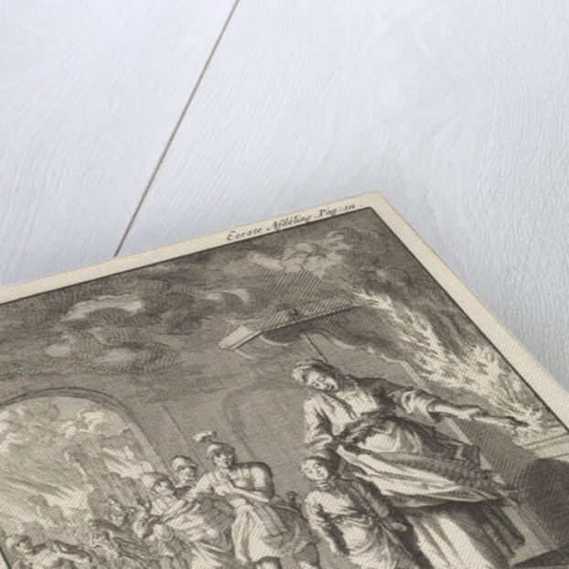 Suicide of a woman in Xanten by Jan Claesz ten Hoorn