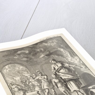 Suicide of a woman in Xanten by Jan Claesz ten Hoorn