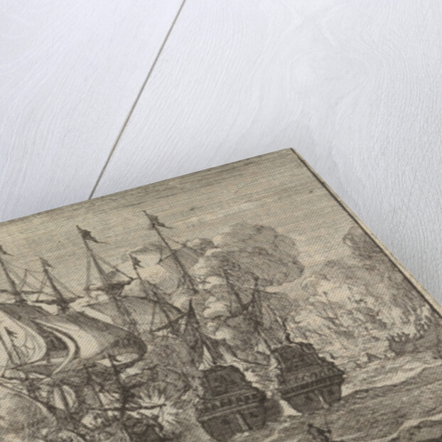 Battle of Beachy Head by Pieter van der Aa I