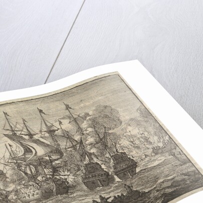 Battle of Beachy Head by Pieter van der Aa I