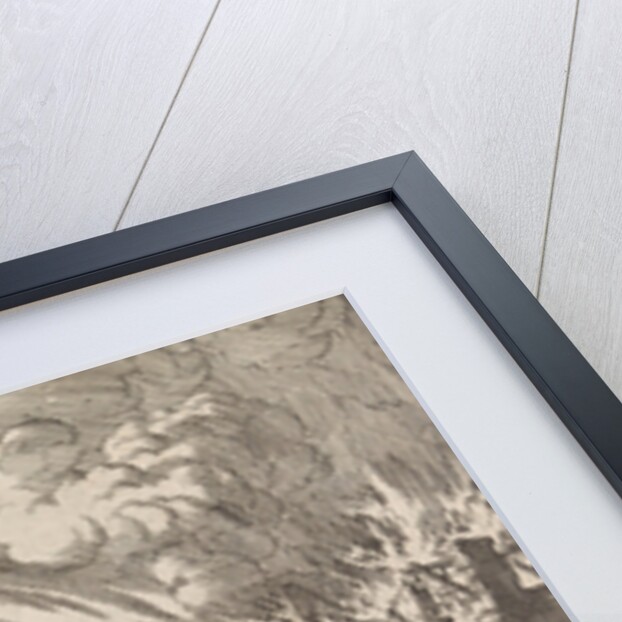 Fire in Trondheim, Norway 1681 by Pieter van der Aa I