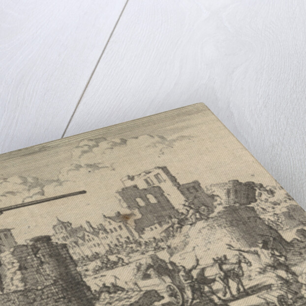 Spinola lets break down the walls of Mülheim, 1614 by Pieter van der Aa I