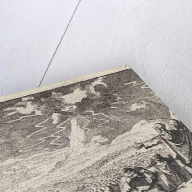 Moses explains the Ten Commandments to the elders on Mount Sinai by Andries van Damme