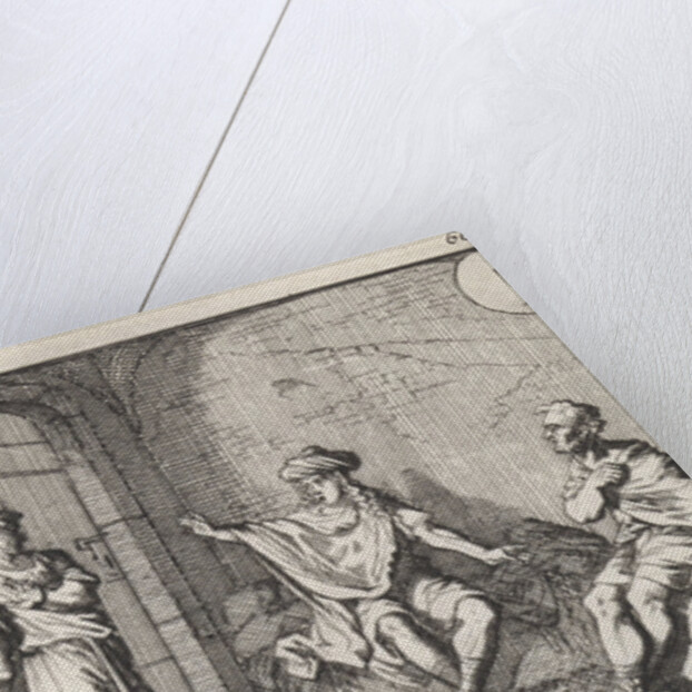 Joseph interprets dreams in jail by Andries van Damme