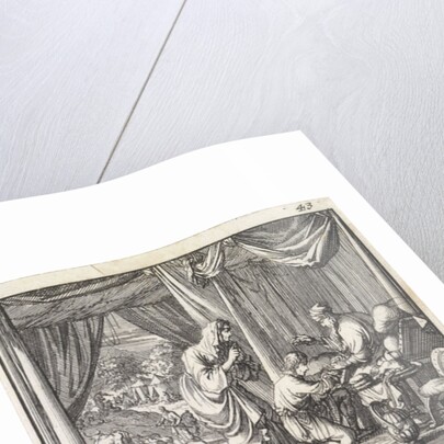 Isaac blesses Jacob, Dream of Jacob by Andries van Damme