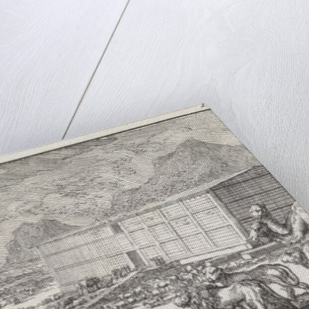 Noah loads all the animals in the Ark, The Flood by Jan Luyken