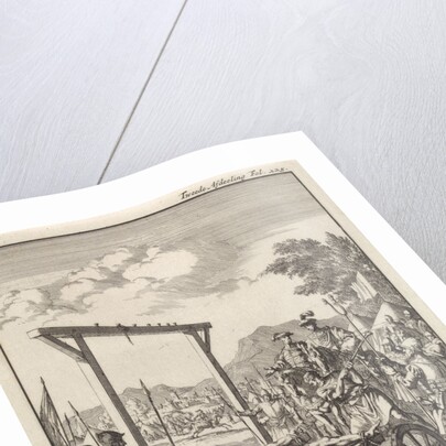 Georg Petersson, favorite of King Erick is broken on the wheel, 1517 by Jan Claesz ten Hoorn