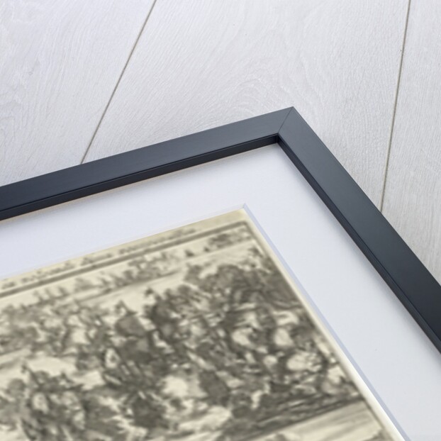 Battle of Cape La Hogue, 1692 by Jan Claesz ten Hoorn