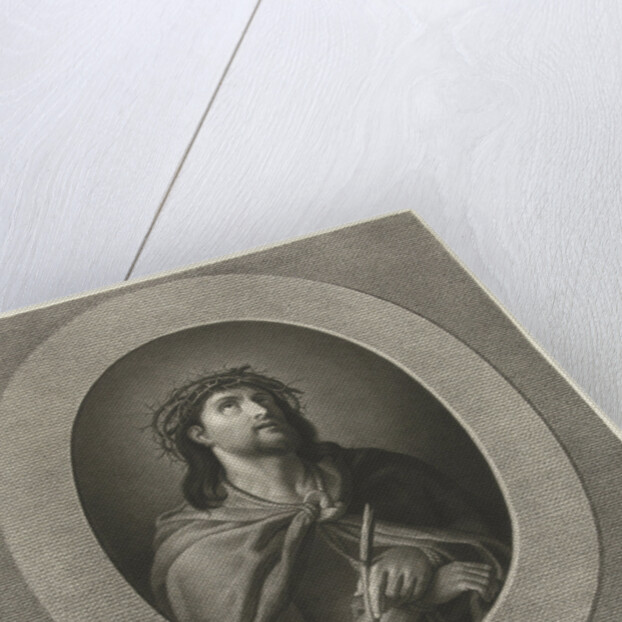 Christ handcuffed and wearing crown of thorns by J. van Ledden Hulsebosch