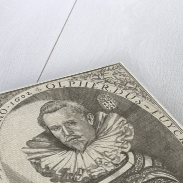 Portrait of Olpherdus Fuyck (Olfert Fuchs?) by Floris Balthasarsz. van Berckenrode