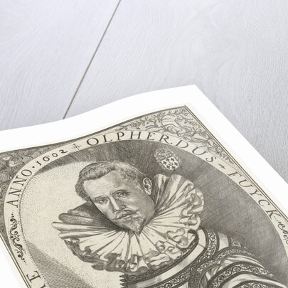 Portrait of Olpherdus Fuyck (Olfert Fuchs?) by Floris Balthasarsz. van Berckenrode