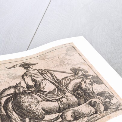 Falconry by Jan Baptist de Wael