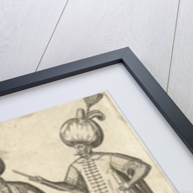 Dress of Ottoman dignitaries around 1580 by Joos de Bosscher