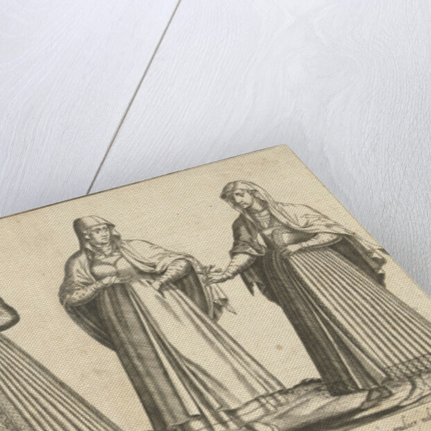 Women's Dress from Constantinople around 1580, istanbul Turkey by Joos de Bosscher