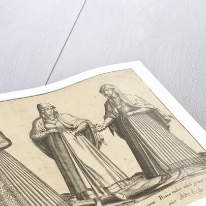 Women's Dress from Constantinople around 1580, istanbul Turkey by Joos de Bosscher