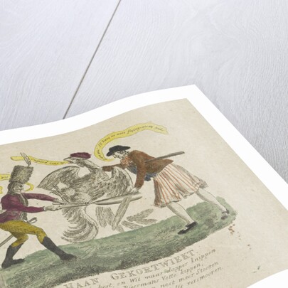 Short Wicks of a French rooster by Anonymous