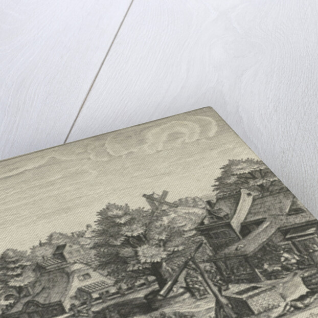 Inn by partying guests by Bartholomew Willemsz. Dolendo