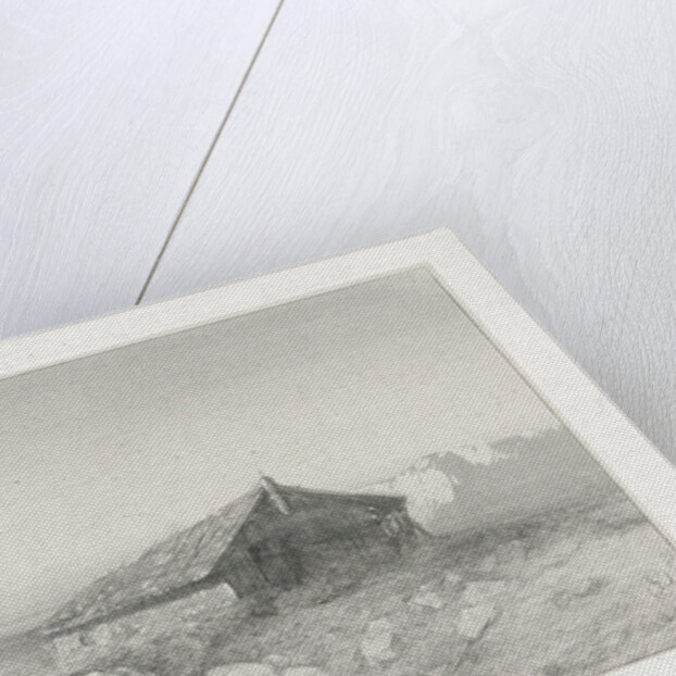 Plain with a hut by Charles Rochussen