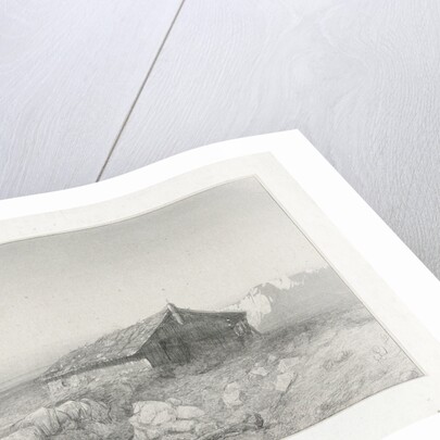 Plain with a hut by Charles Rochussen