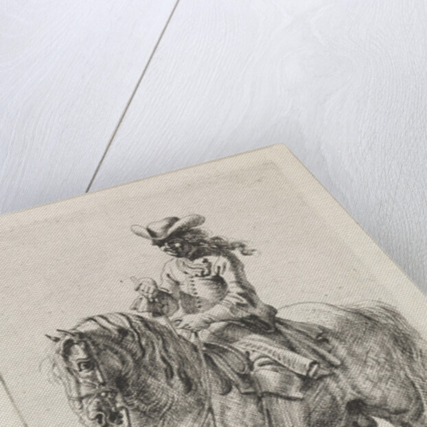 A horse rider by Dirk Maas