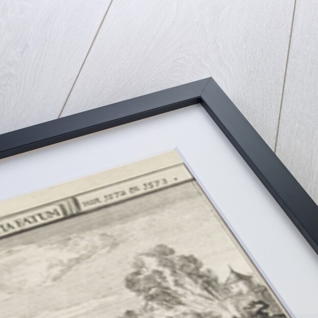 Plankenau Hasselaer on the Haarlem ramparts by Romeyn de Hooghe