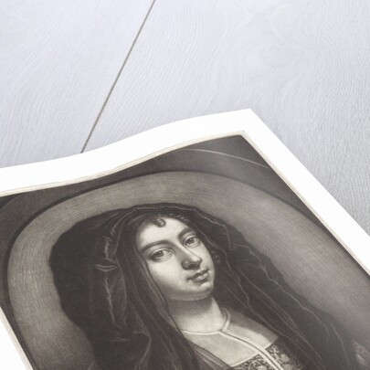 Portrait of a Young Woman with a headscarf by Wallerant Vaillant