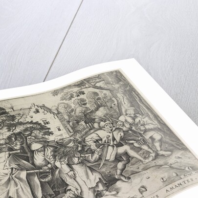 Dirty bride or wedding of Mopsus and Nisa by Cornelis van Tienen