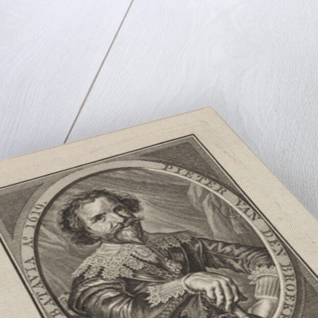 Portrait of businessman and governor Pieter van den Broecke by Frans Hals