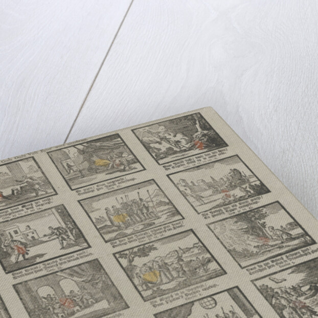 Biblical print by Anonymous