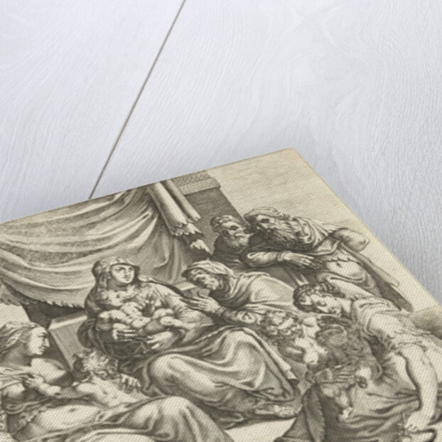 Holy Family by Claes Jansz. Visscher II