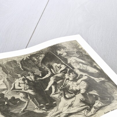 Midas Verdict, Nicolaes Jansz. Clock by Conrad Goltz