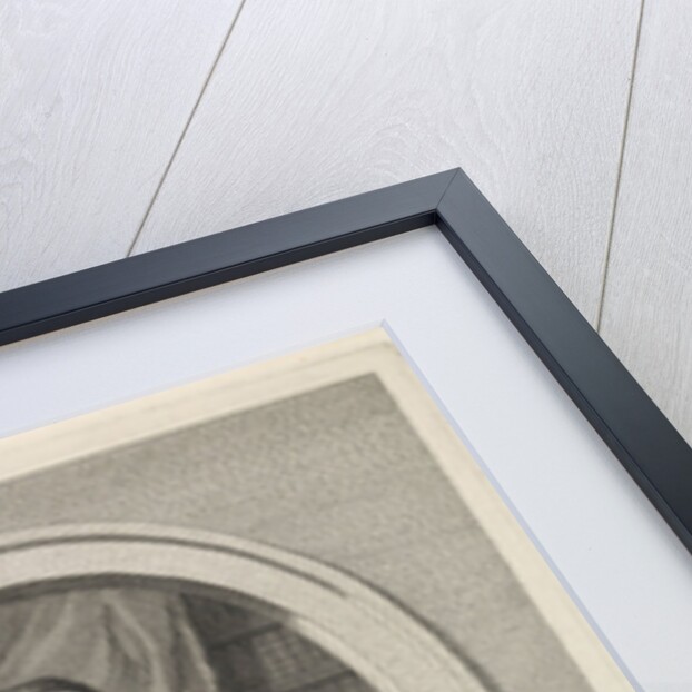 Portrait of Leonard Offerhaus by Fridericus Carolus de Hosson