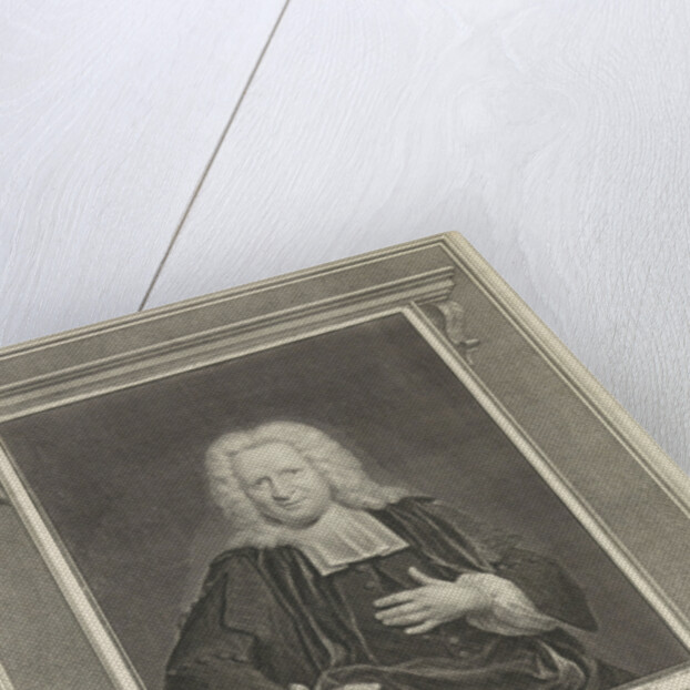Portrait of Joannes Nomsz by Portrait of Petrus of Musschenbroek