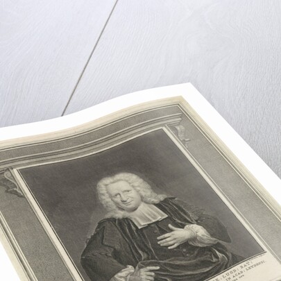 Portrait of Joannes Nomsz by Portrait of Petrus of Musschenbroek