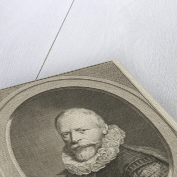 Portrait of Rombout Hogerbeets by Isaak Tirion