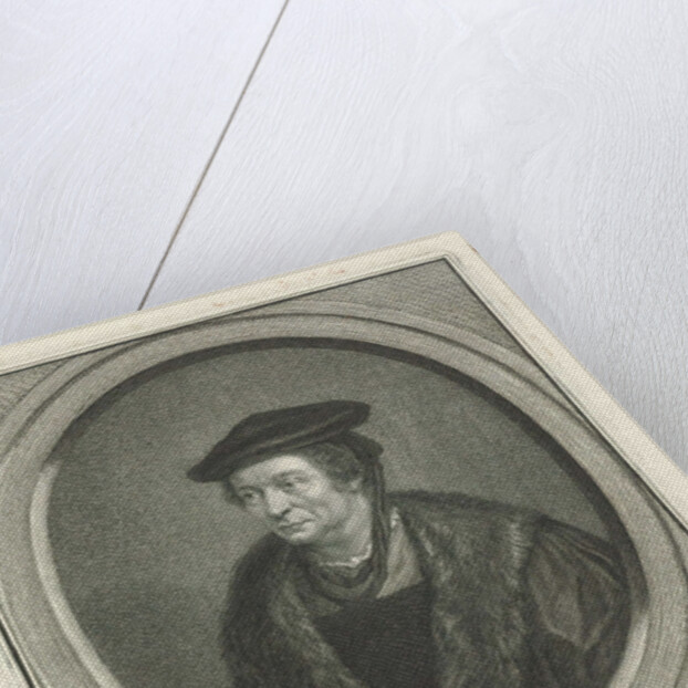 Portrait of Aart van der Goes by Isaak Tirion