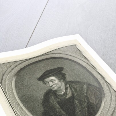 Portrait of Aart van der Goes by Isaak Tirion