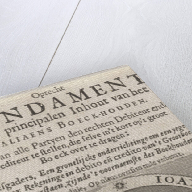 Portrait of Joannes Buingha, mathematician and accountant by Willem Willemsz Stam