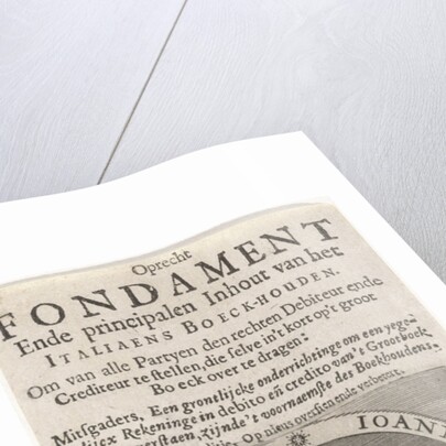 Portrait of Joannes Buingha, mathematician and accountant by Willem Willemsz Stam