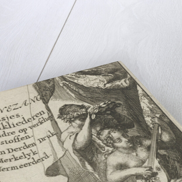 Venus crowned by Bacchus by Lucas Cloppenburg