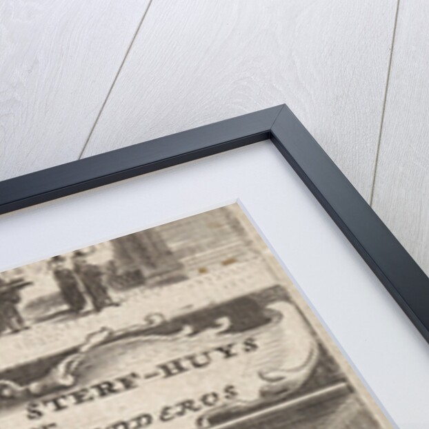 Title page for F. Ridderus Historical sterf-huys by Johannes Borstius