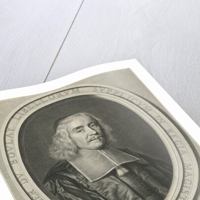 Portrait of Jacques Favier du Boulay by Nicolas Pitau I